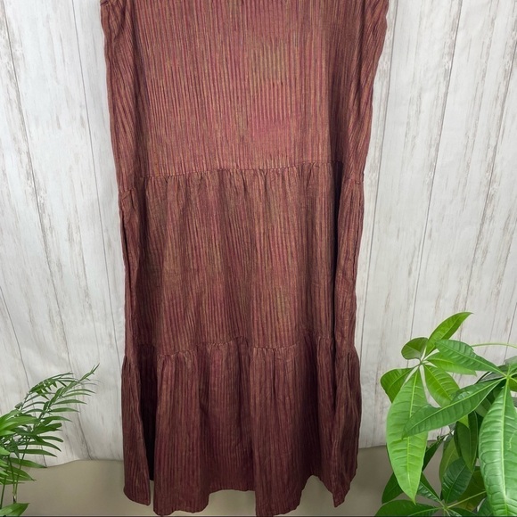 Frye "Space Dye Ikat" Midi Dress NWT - Picture 9 of 9